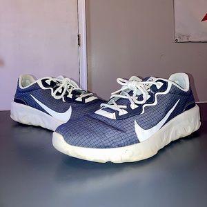 Nike running sneakers, blue, size 13